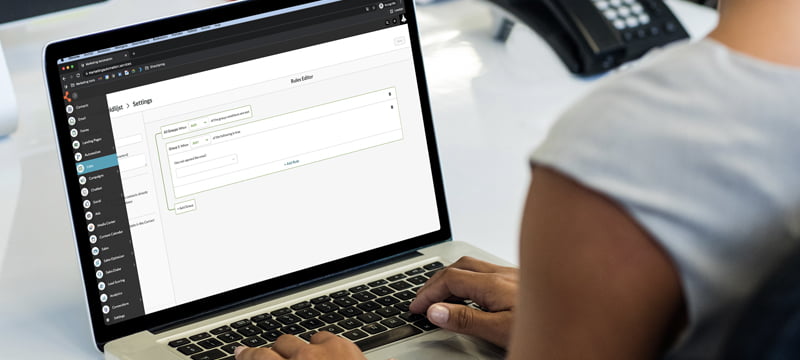 Nieuw in SharpSpring: navigatie via The Dock & List Building interface